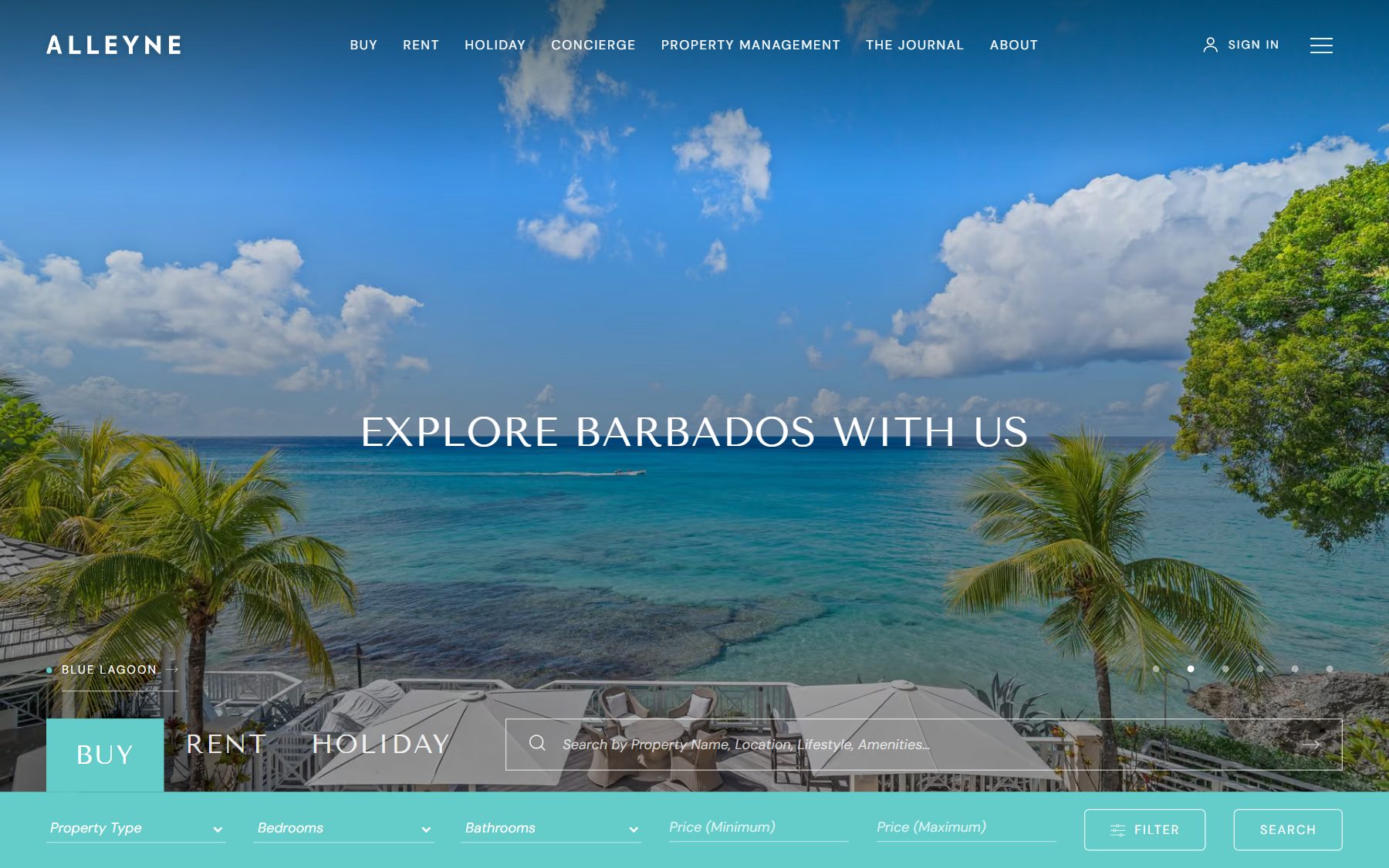 Alleyne Real Estate property platform