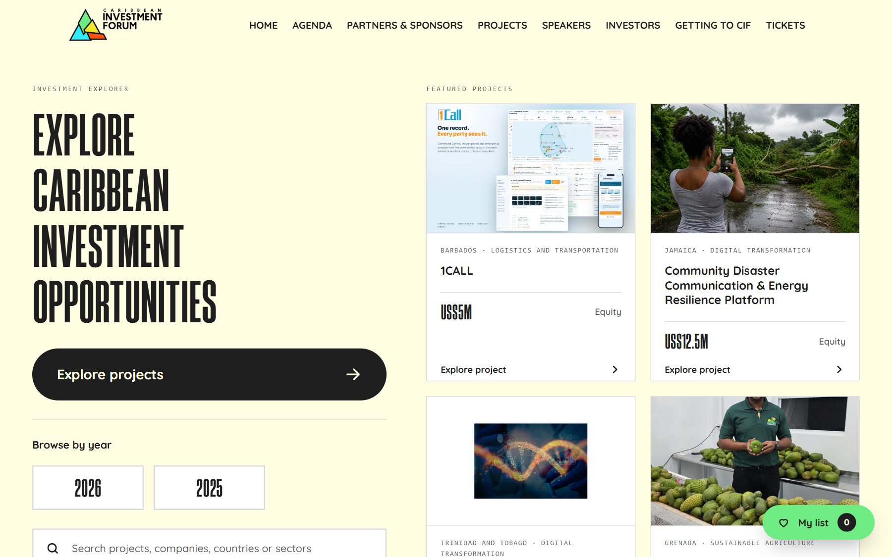 CIF Investment Explorer